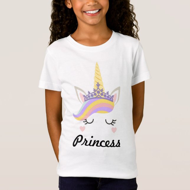 Camiseta Princesa Unicorn (Frente)