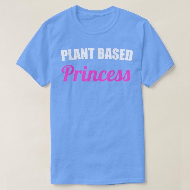 Camiseta Princesa Vegan Vegetariana (Frente do Design)