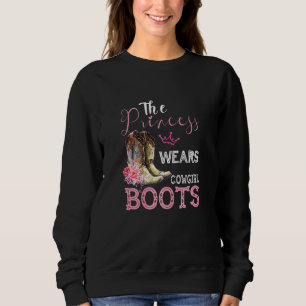 Camiseta Princesa veste botas de vaqueira design
