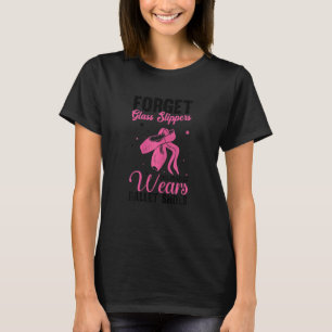 Camiseta Princesa Veste Calçados Pontas Balé Ballerina Danc