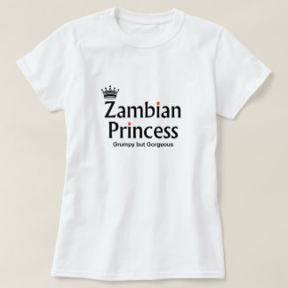Camiseta Princesa zambiana lindo