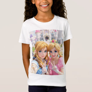 Camiseta "Princesa Zelda & Peach Selfie Sinal de Paz Tee"