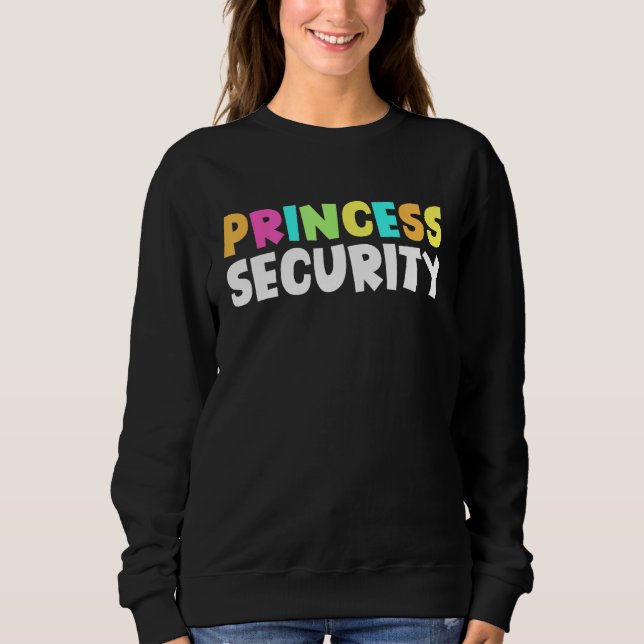 Camiseta Princess Security Halloween Costume Dad Men Matchi (Frente)