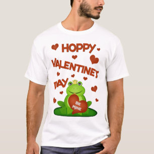 Camiseta PrinceT-Camisa engraçada do sapo do dia dos