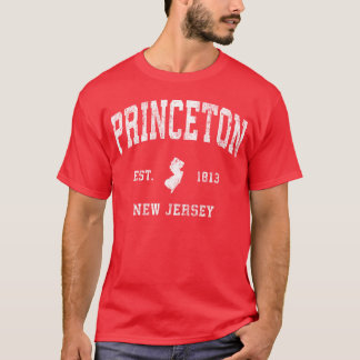 Camiseta Princeton New Jersey Nj Vintage Athletic Sports fr