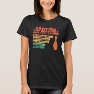 Camiseta Principais razões pelas quais não consegui uma Bol