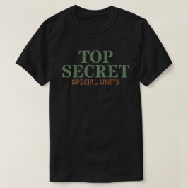 Camiseta Principais Unidades Especiais Secretas