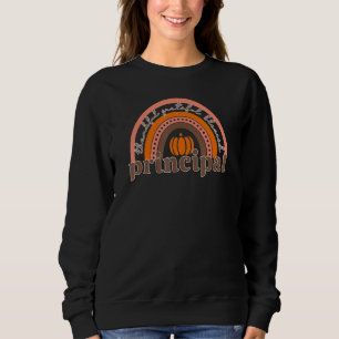 Camiseta Principal Cute Pumpkin Arco-Íris Graças Grateful B