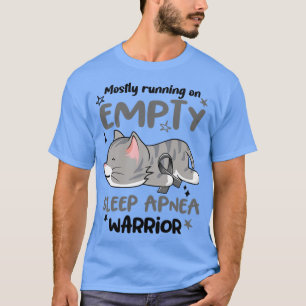 Camiseta Principalmente Correndo no Sono Vazio Apnea Warrio