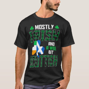 Camiseta Principalmente Irlandês E Um Pouco Escocês São Pat