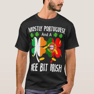 Camiseta Principalmente Português E Um Pouco Irlandês St Pa
