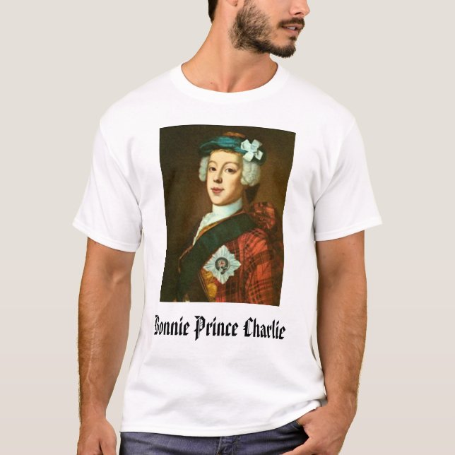 Camiseta Príncipe Bonnie Charlie, príncipe Bonnie Charlie (Frente)