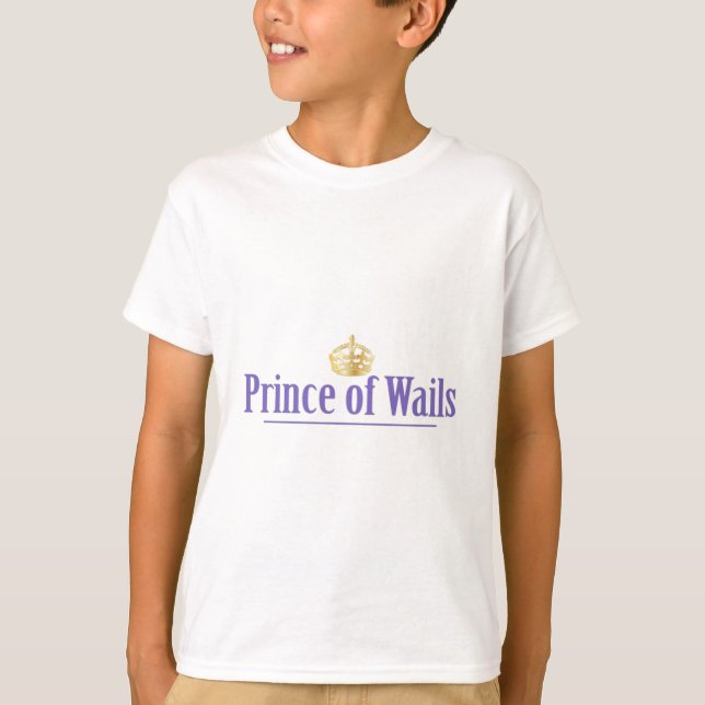Camiseta Príncipe de Wails / Princesa de Wails (Frente)