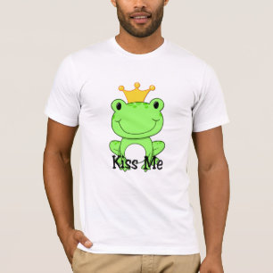 Camiseta Príncipe do sapo - beije-me T