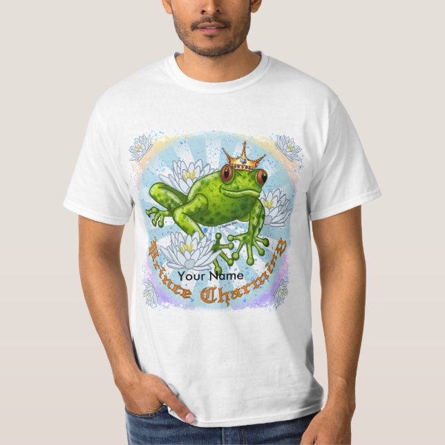 Camiseta Príncipe Encantado Sapo  (Frente)