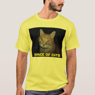 CAMISETA PRÍNCIPE GATO