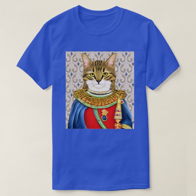 Camiseta Príncipe Gato Medieval (Frente do Design)