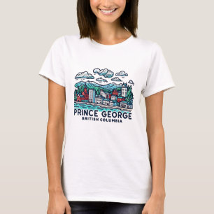 Camiseta Príncipe George BC Canadá