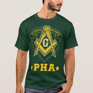Camiseta Príncipe Hall Mason Olha Para Os Pais Da PHA Orie