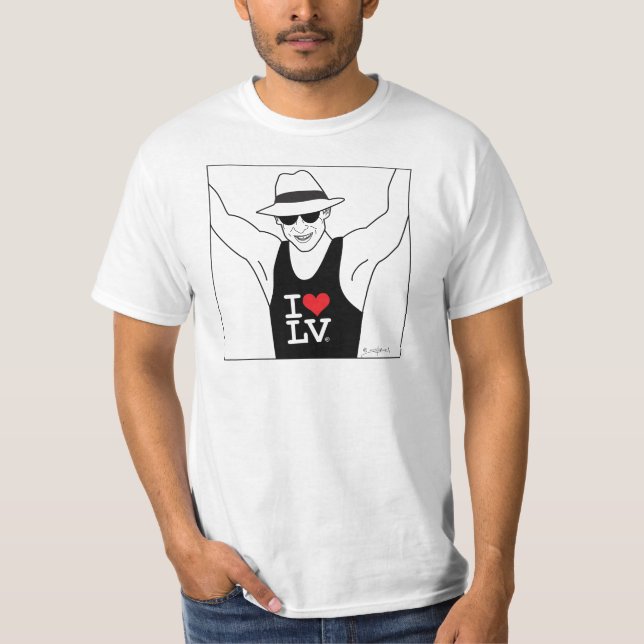 Camiseta Príncipe Harry Amor Las Vegas (Frente)