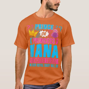 Camiseta Príncipe ou Princesa Nana Bebê Festa de Revenda