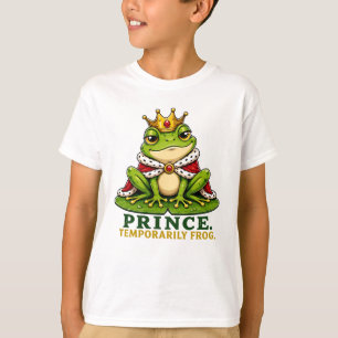 Camiseta Príncipe. Temporariamente Sapo. Príncipe Sapo Dive