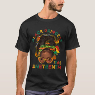 Camiseta Príncipes Pretos Juneteenth 1865 Mês da História M