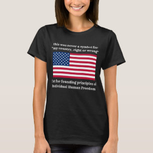 Camiseta Princípios fundadores (escuro)