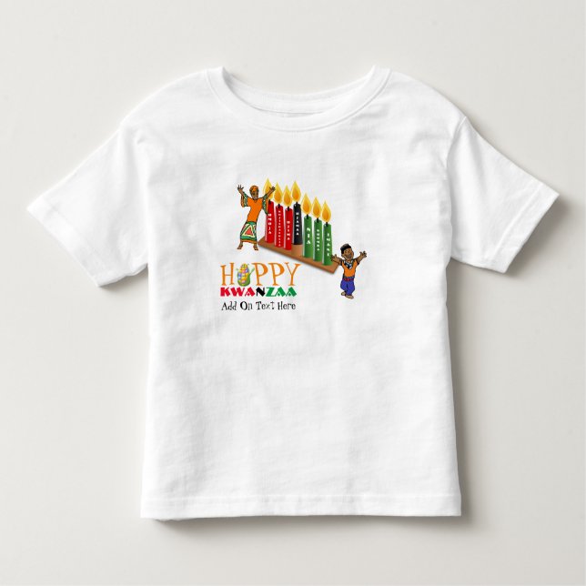 Camiseta Princípios KWANZAA 7 Compatíveis (Frente)