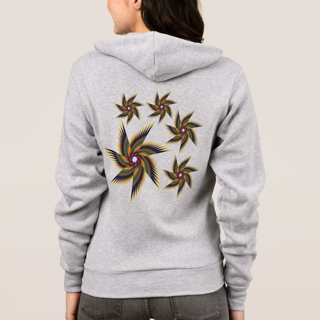 Camiseta print  flora (Verso)