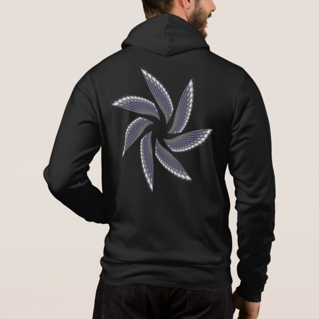 Camiseta print gray man (Verso)