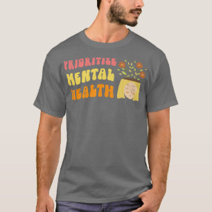 Camiseta Priorizar a saúde mental - Sensibilização - Autoat