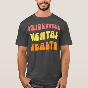 Camiseta Priorizar a saúde mental - Sensibilização - Autoat