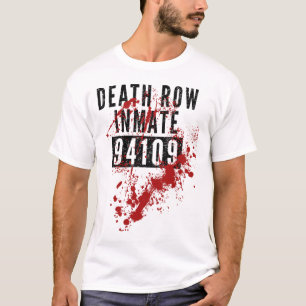 Camiseta Prisão Da Fila De Morte 94109 Figurino Sangrento P