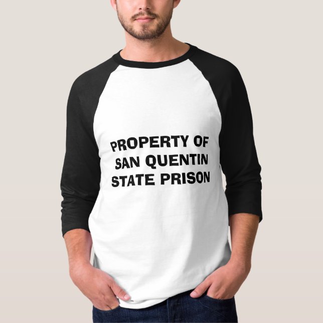 CAMISETA PRISÃO DA PROPRIEDADE OFSAN QUENTINSTATE (Frente)