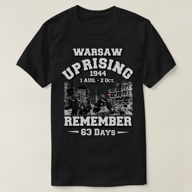 CAMISETA PRISÃO DE VARSÓVIA 1944 (Frente do Design)