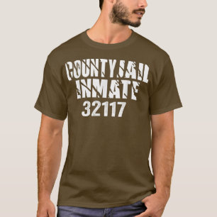 Camiseta Prisão do Condado de Halloween Prisão Prisioneira