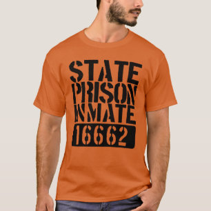 Camiseta Prisão Estatal Prisão Encantada Engraçado Fail Hal