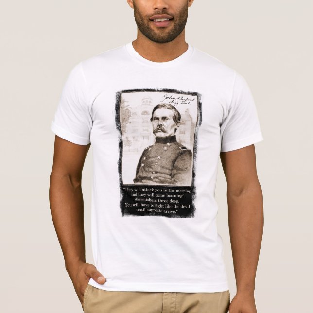 Camiseta Prisão militar. Gen'l. John Buford (Frente)