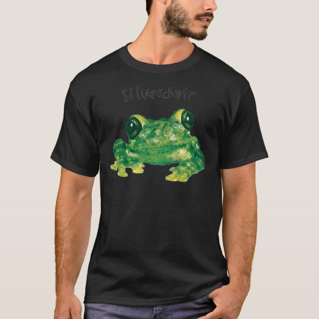 Camiseta Prisão prateada - Frogstomp _95 Sapo Camisa-T Esse (Frente)