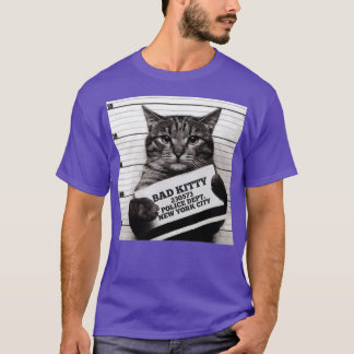 Camiseta Priser da prisão de Cat Prisoner Gatinho ruim Mugs