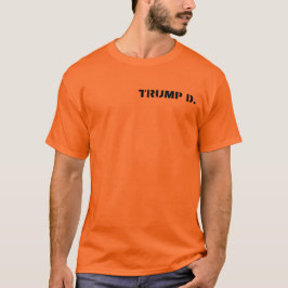 Camiseta Prisioneiro Político 45 Presidente da Prisão Trump