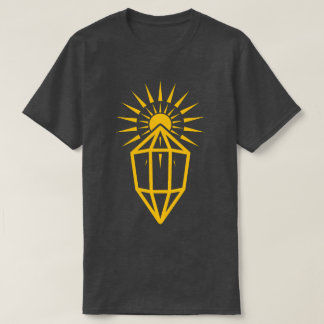 Camiseta prisma de raios solares