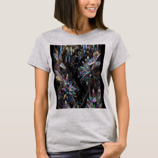 Camiseta Prismas de Arco-Íris | Holografia de Luxo