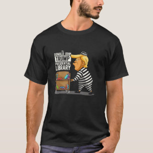 Camiseta Prison Trump Biblioteca Presidencial Funny Anti Tr