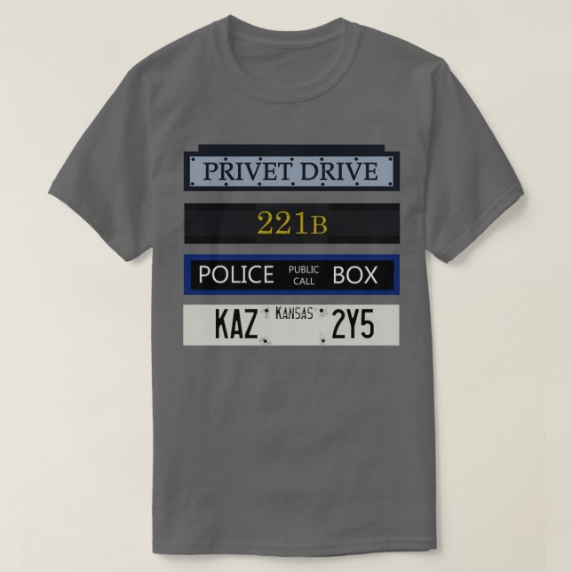 Camiseta Privet Drive Supernatural (Frente do Design)