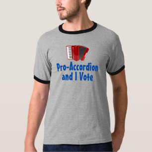 Camiseta Pró-Acordo e Eu Voto Político