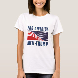 Camiseta Pro-America Anti Trump