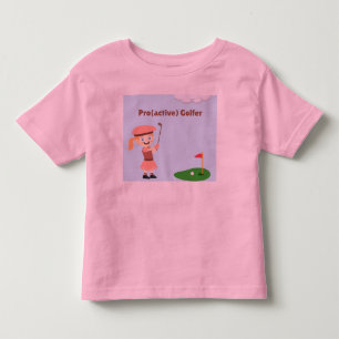 Camiseta Pro(ative) Golfer, garota