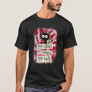 Camiseta Pro Choice Pro Feminismo Pro Cat